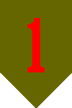 1st Infantry Division Shoulder Sleeve Insignia